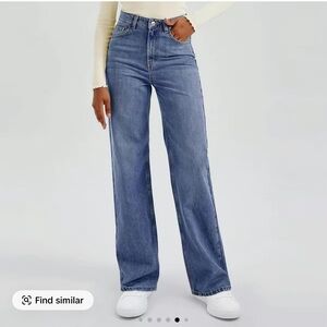 Classic washed Blue Denim Jeans